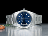 Rolex Air-King 34 Oyster Bracelet Blue Arabic 3-6-9 Dial 14000M
